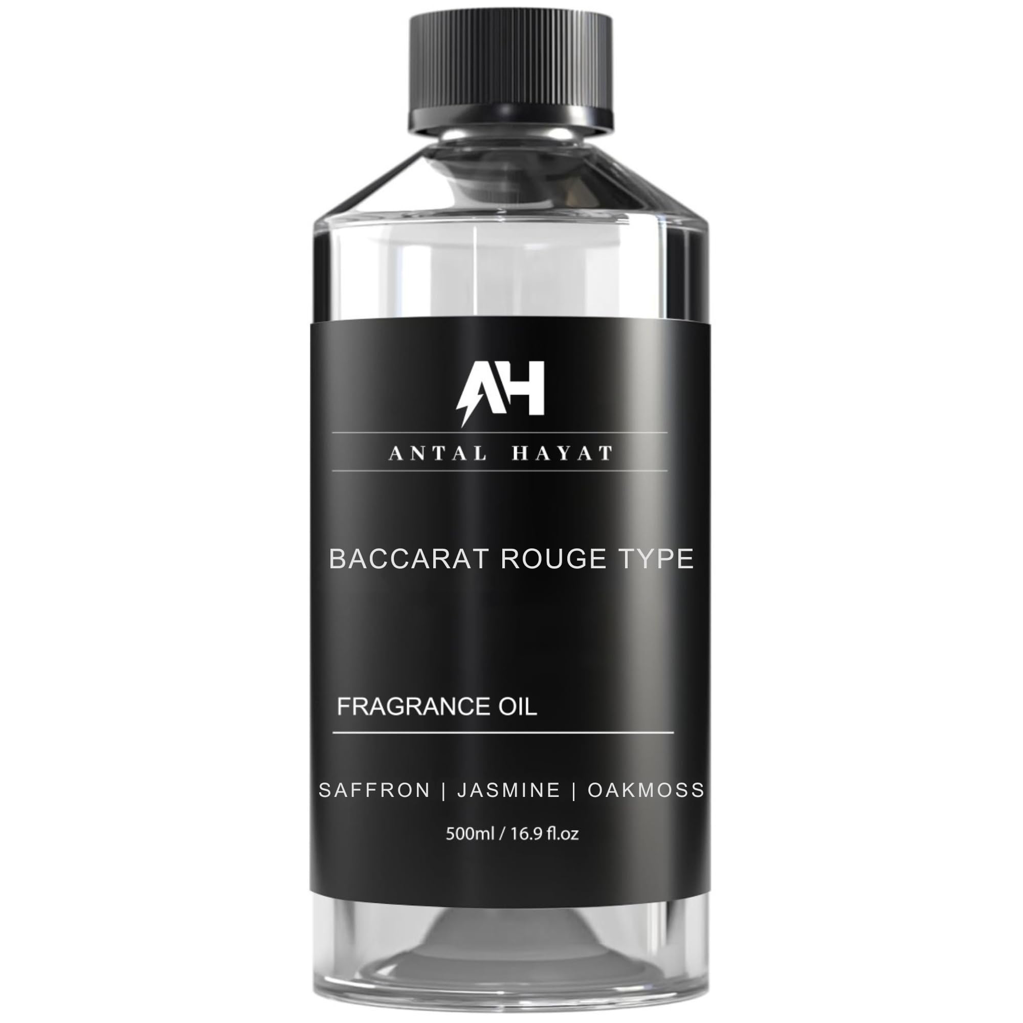 ANTAL HAYAT Baccarat Rouge 540 : bouteille-diffuseur 500 ml pour une ambiance luxueuse durable.