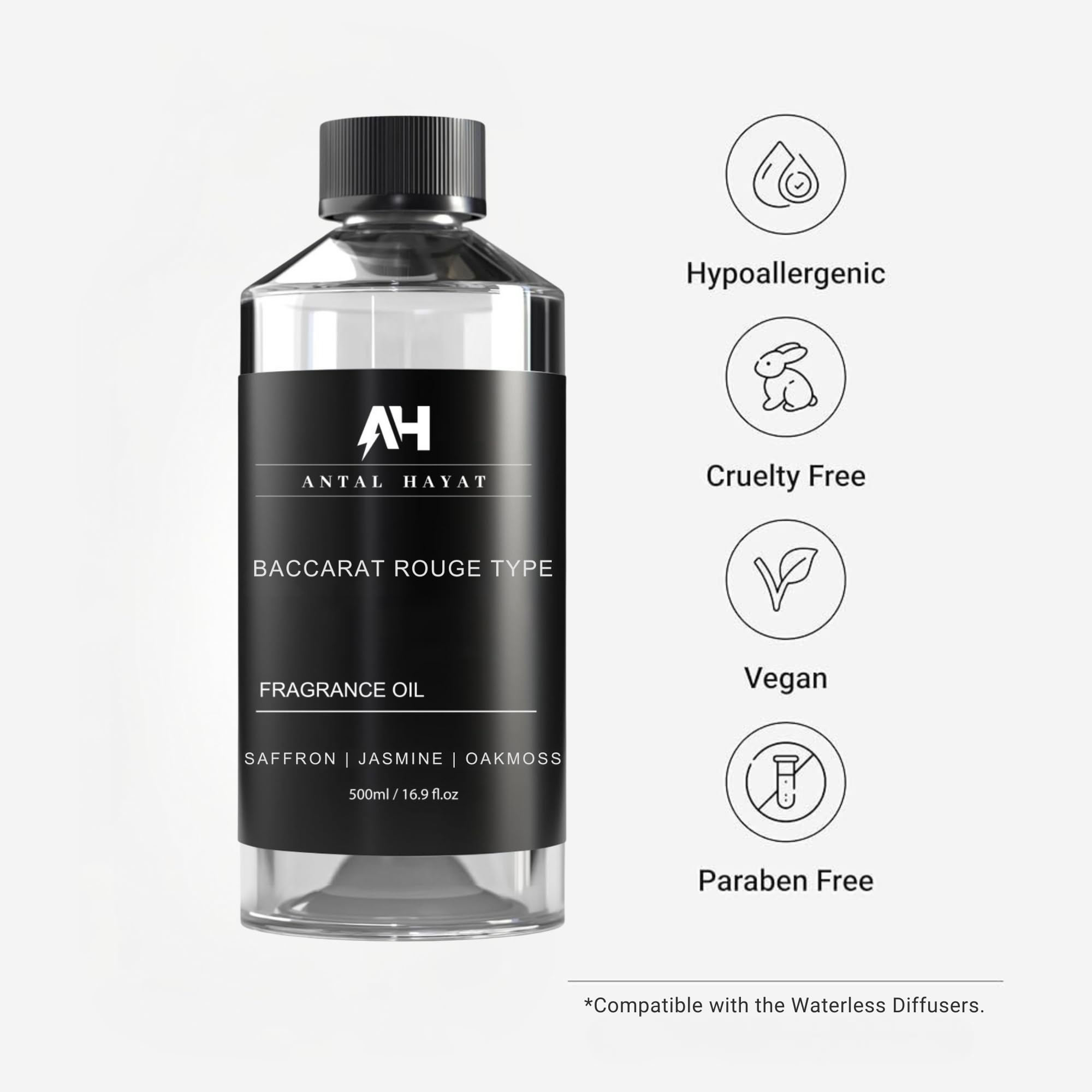 Diffuseur ultrasonique ANTAL HAYAT: diffusion douce et homogène pour votre salon.