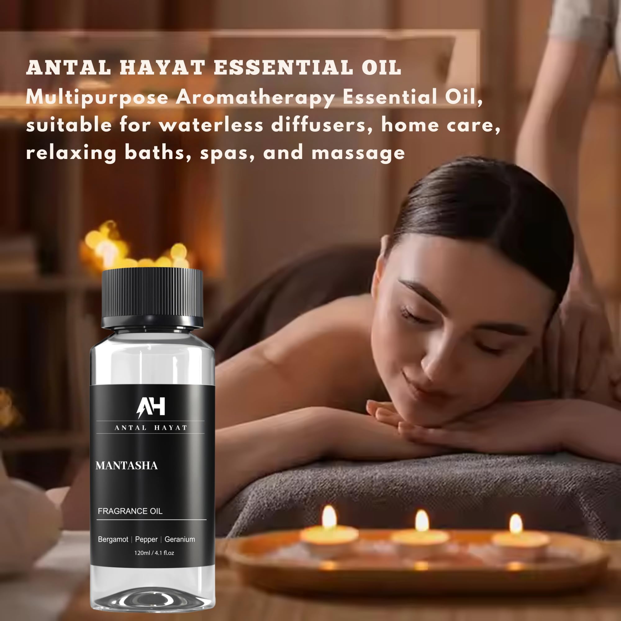 ANTAL HAYAT Mantasha, diffusion longue durée pour maison et bureau.