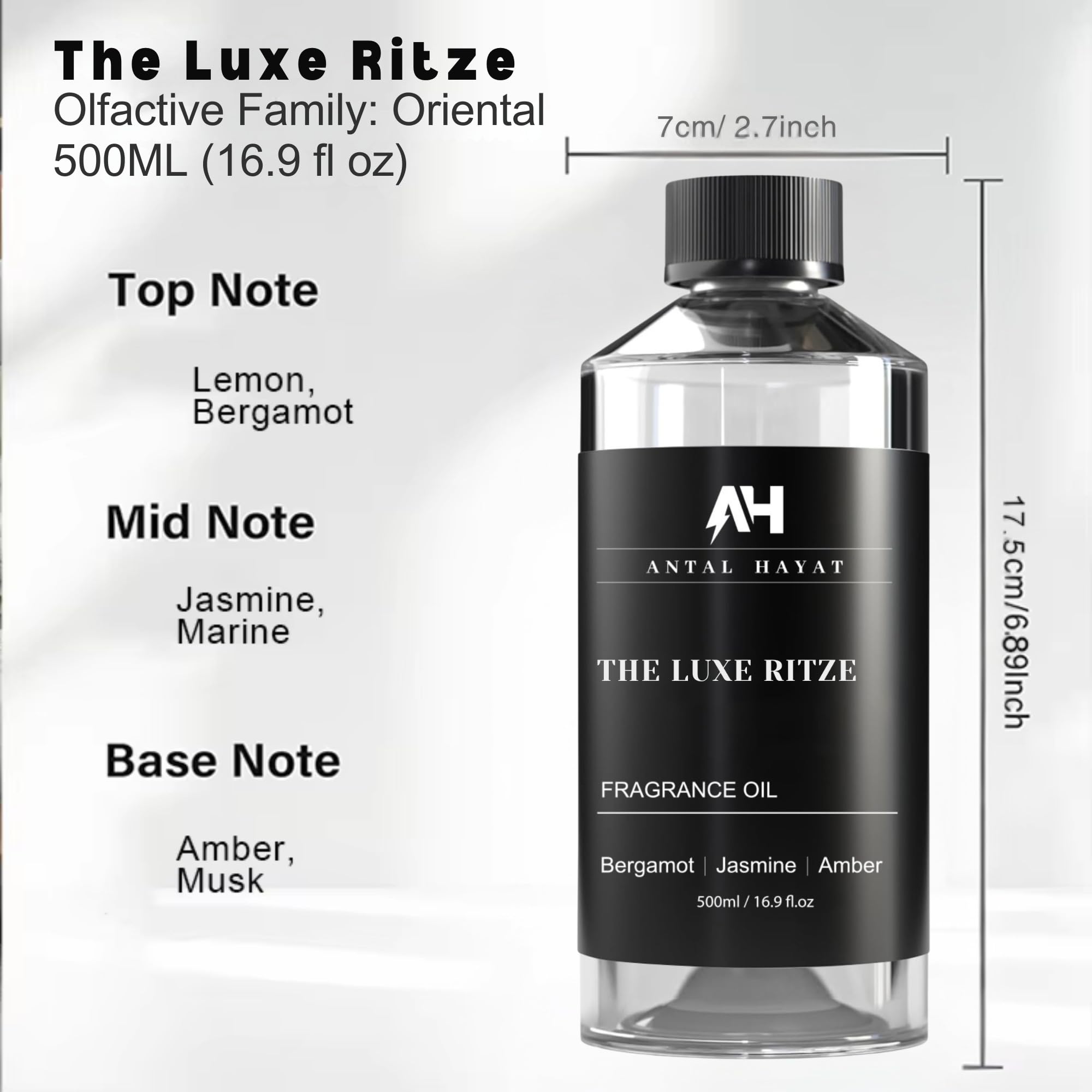 Diffuseur ANTAL HAYAT bergamote: parfum frais et élégant
