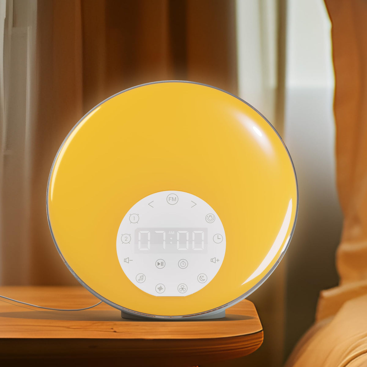 ANTDALIS Reveil lumineux: lever de soleil pour un réveil progressif.