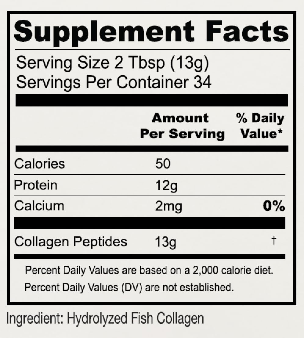 Anthony's collagene marin hydrolysé en dose, pratique dans café et sauces.