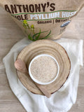 Origine Inde du psyllium entier Anthony's, qualité biologique.