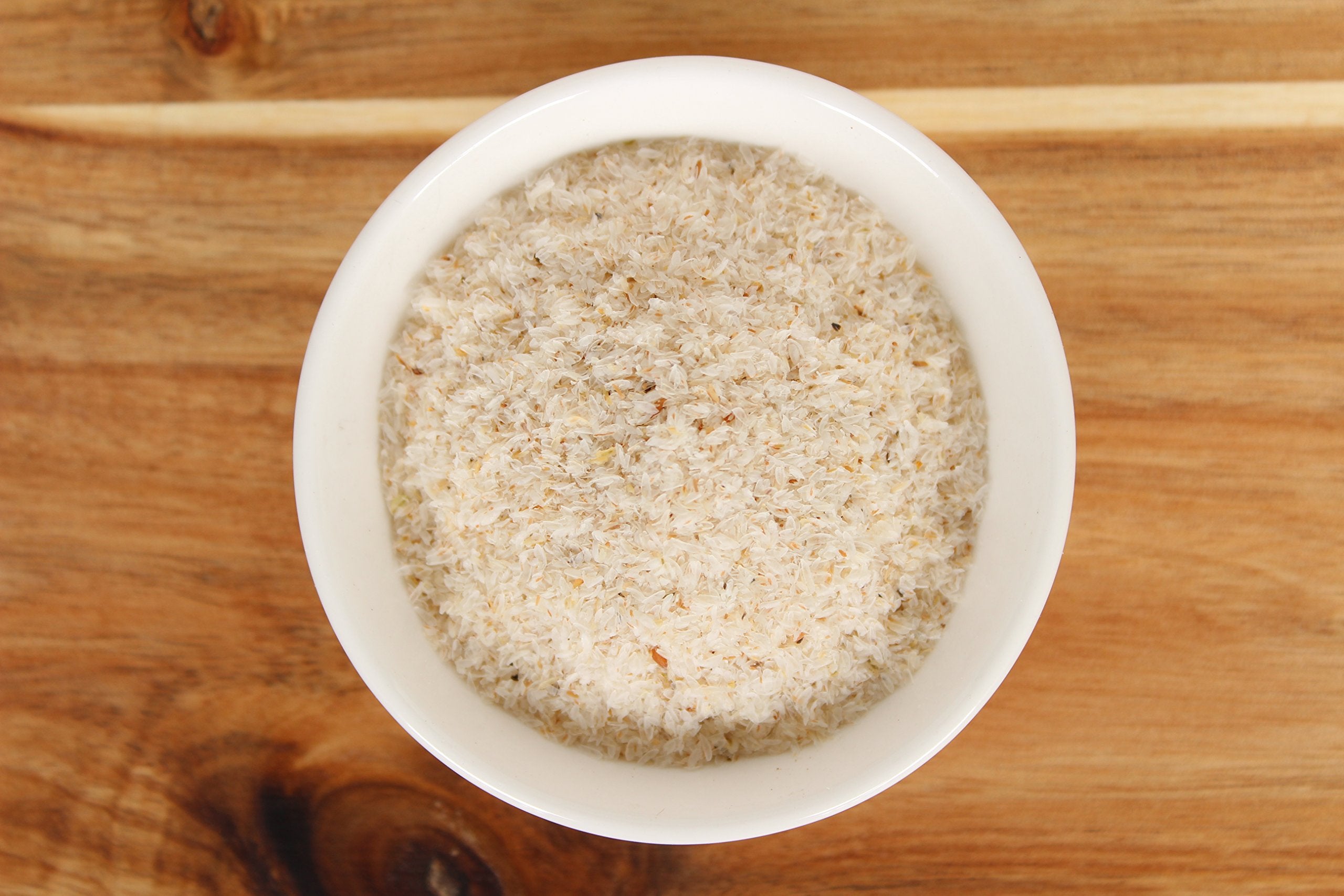 Psyllium entier d'Anthony's dans un smoothie, texture plus soutenue.