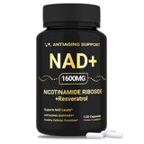 ANTIAGING SUPPORT NAD 1600mg - bouteille : énergie durable pour la journée