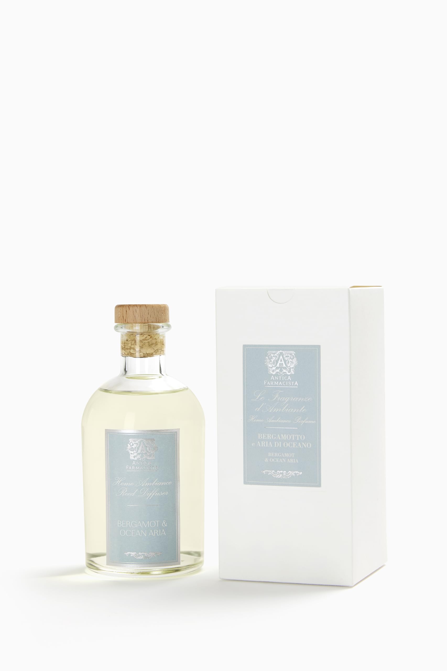 Flacon Antica Farmacista avec diffuseur à roseaux, pour une atmosphère durable