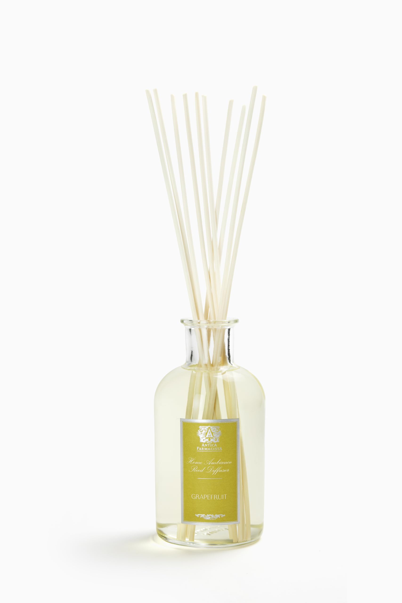 Diffuseur Antica Farmacista, bouteille en verre, parfume durablement votre salon.