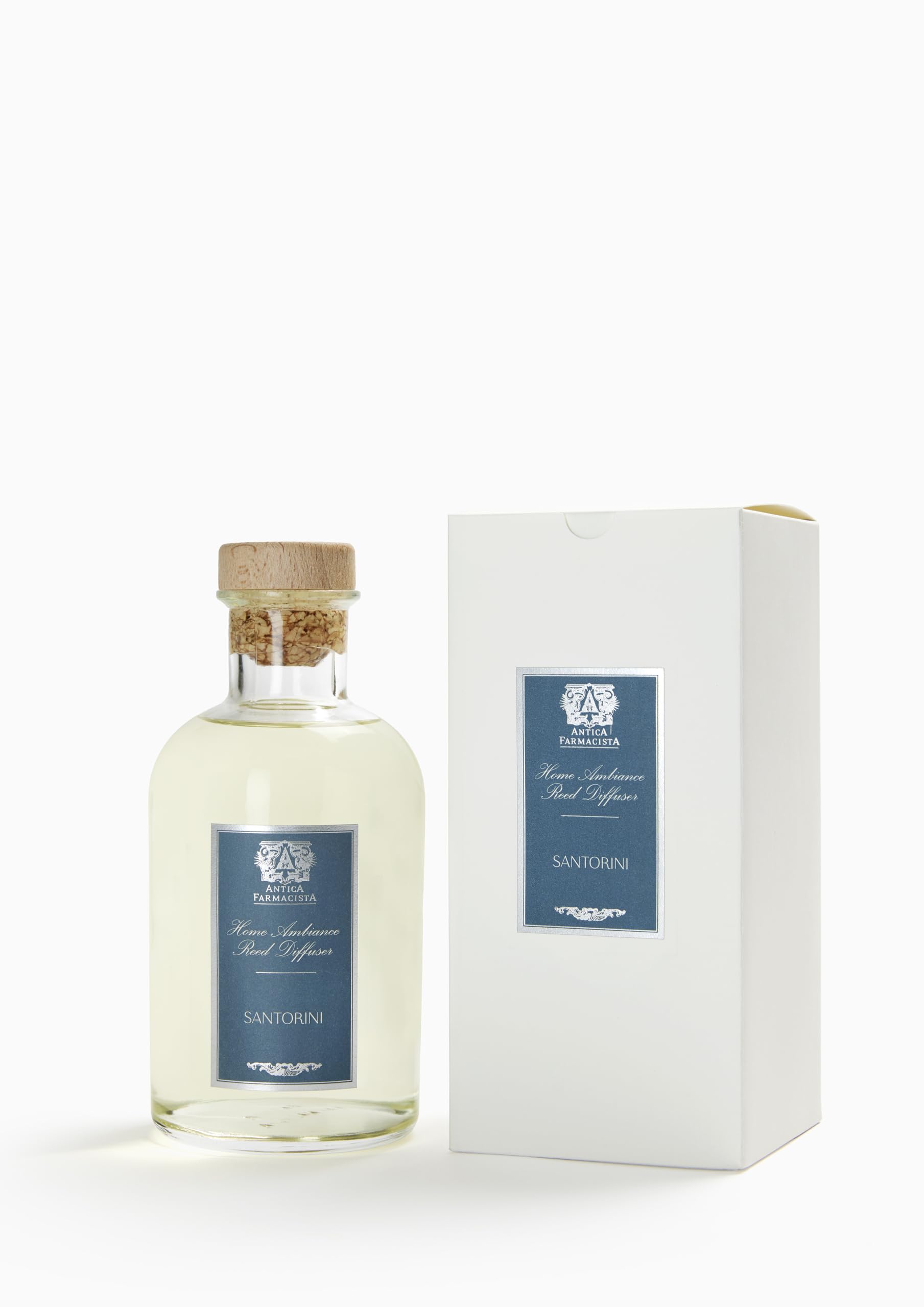 Diffuseur Antica Farmacista Santorini avec bâtonnets – parfume durablement votre espace.