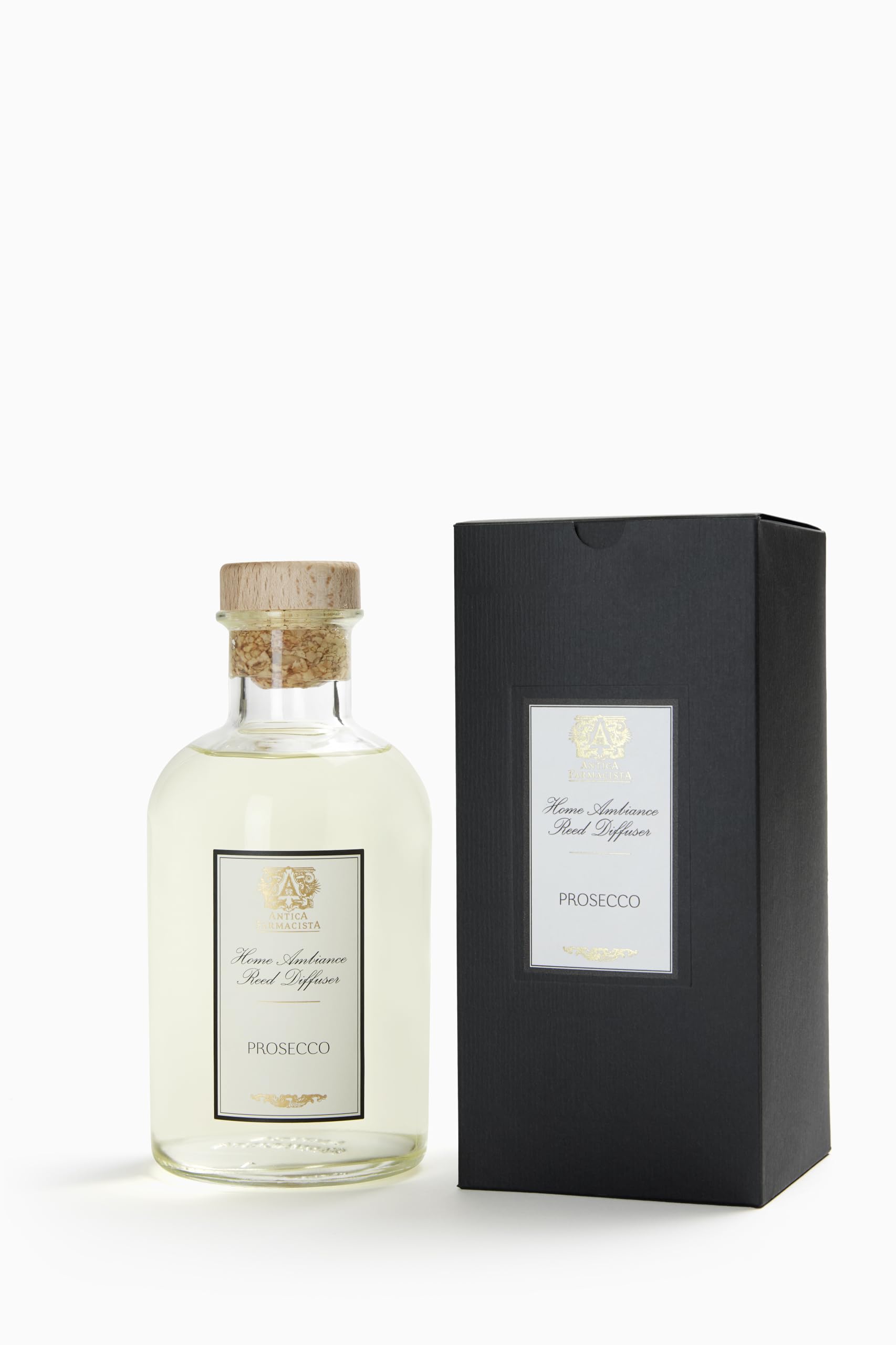 Antica Farmacista Prosecco: diffuseur à roseaux, ambiance sophistiquée et relaxante
