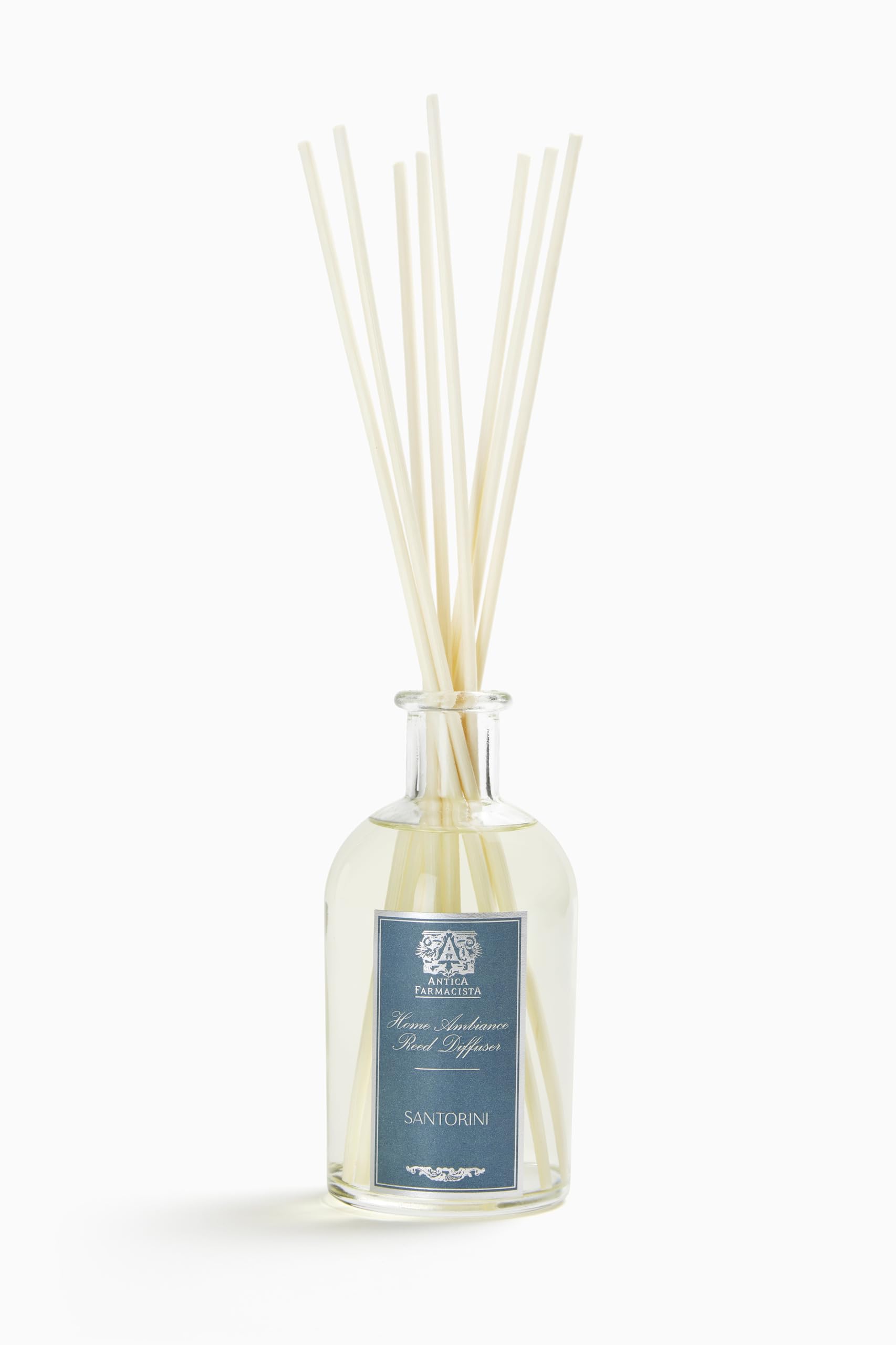Antica Farmacista Santorini – diffuseur en bouteille pour une ambiance durable dans votre salon.