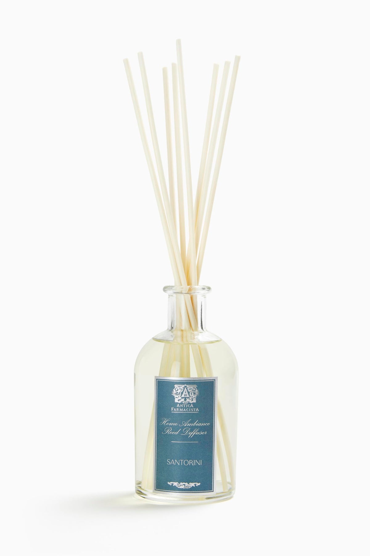 Antica Farmacista Santorini – diffuseur en bouteille pour une ambiance durable dans votre salon.