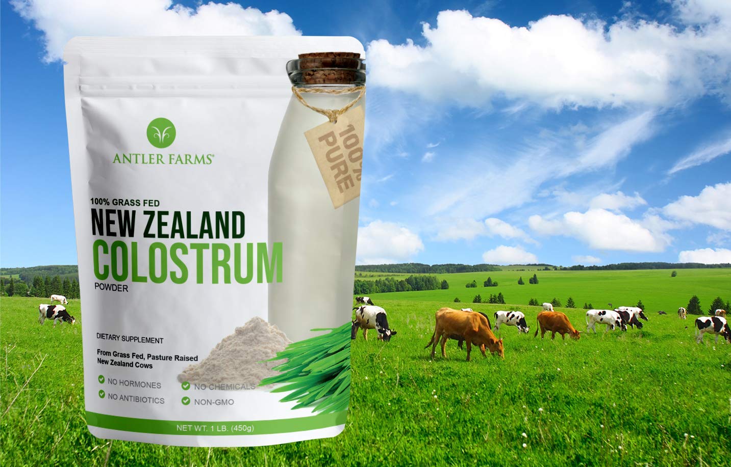 colostrum antler farms traitement-froid meilleure biodisponibilité