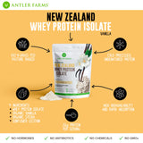 Antler Farms IsoVanille, étiquette sans additifs, simplicité d'utilisation au quotidien.