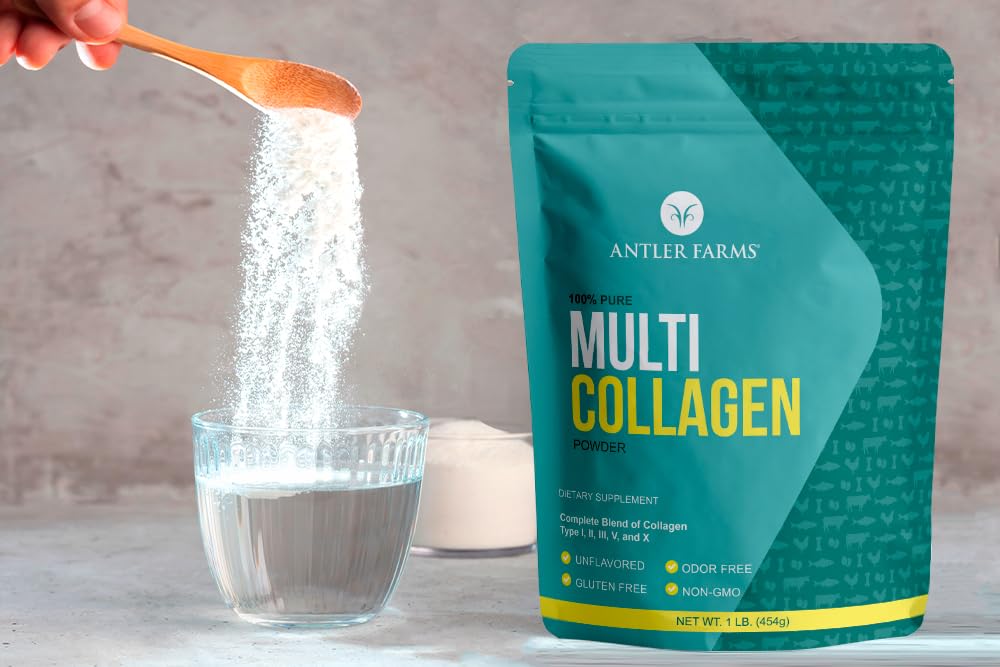 Antler Farms Multi Collagen: cinq types I, II, III, V et X.