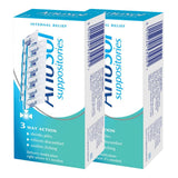 ANUS0L suppositoires piles, lot de 24, format pratique pour une utilisation à domicile