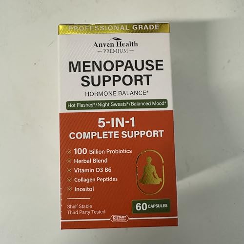 Gélules Anven Health Ménopause: faciles à prendre au quotidien.