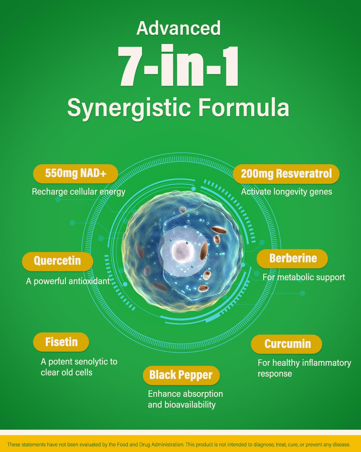 Anven Health Quercétine-Curcumine : capsules antioxydantes et défensives