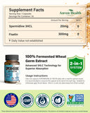 Bouteille Anven Health Spermidine Fisetin, capsules faciles à avaler.