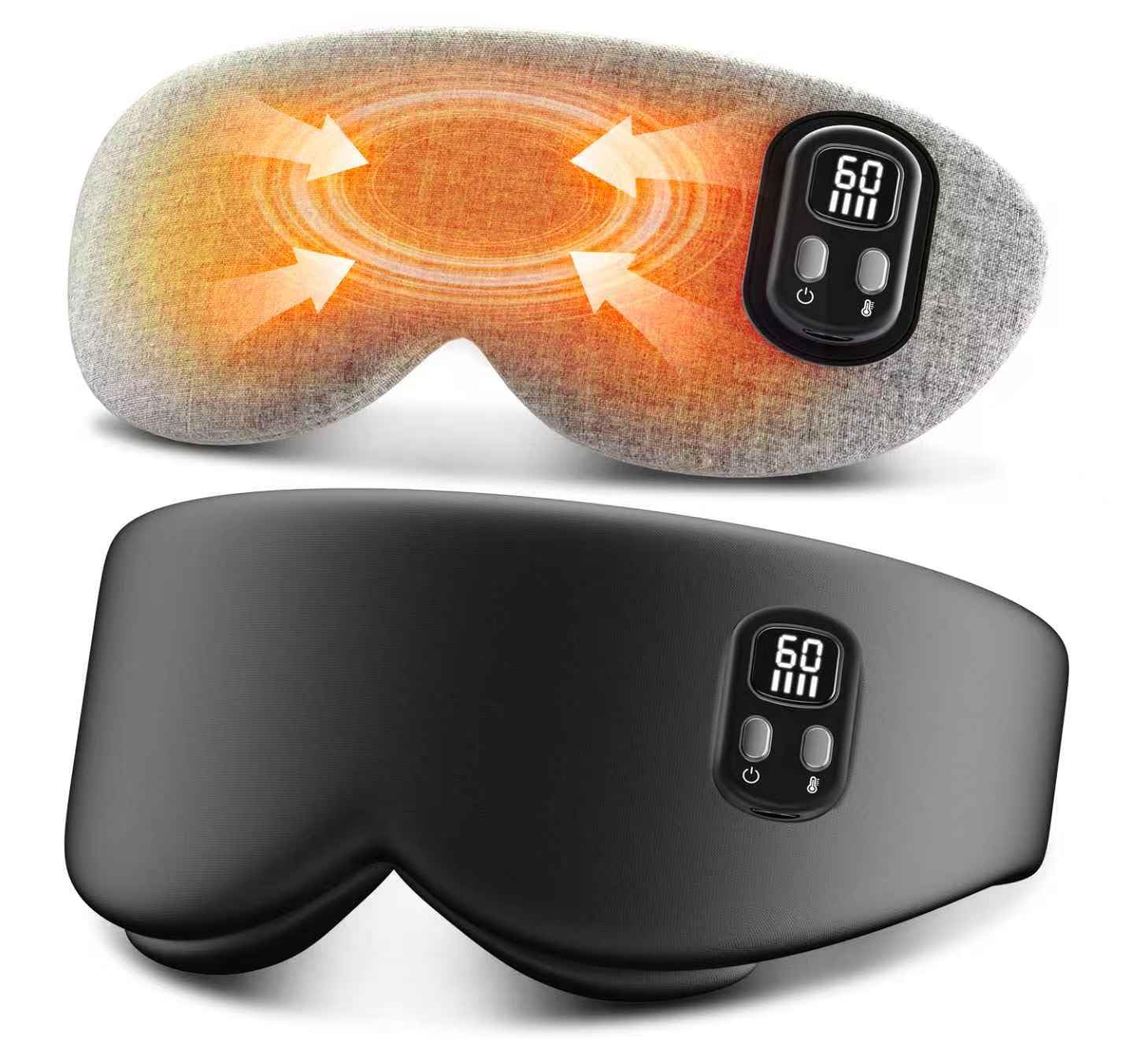 Anydance masque yeux chauffant sans fil pour une détente nomade