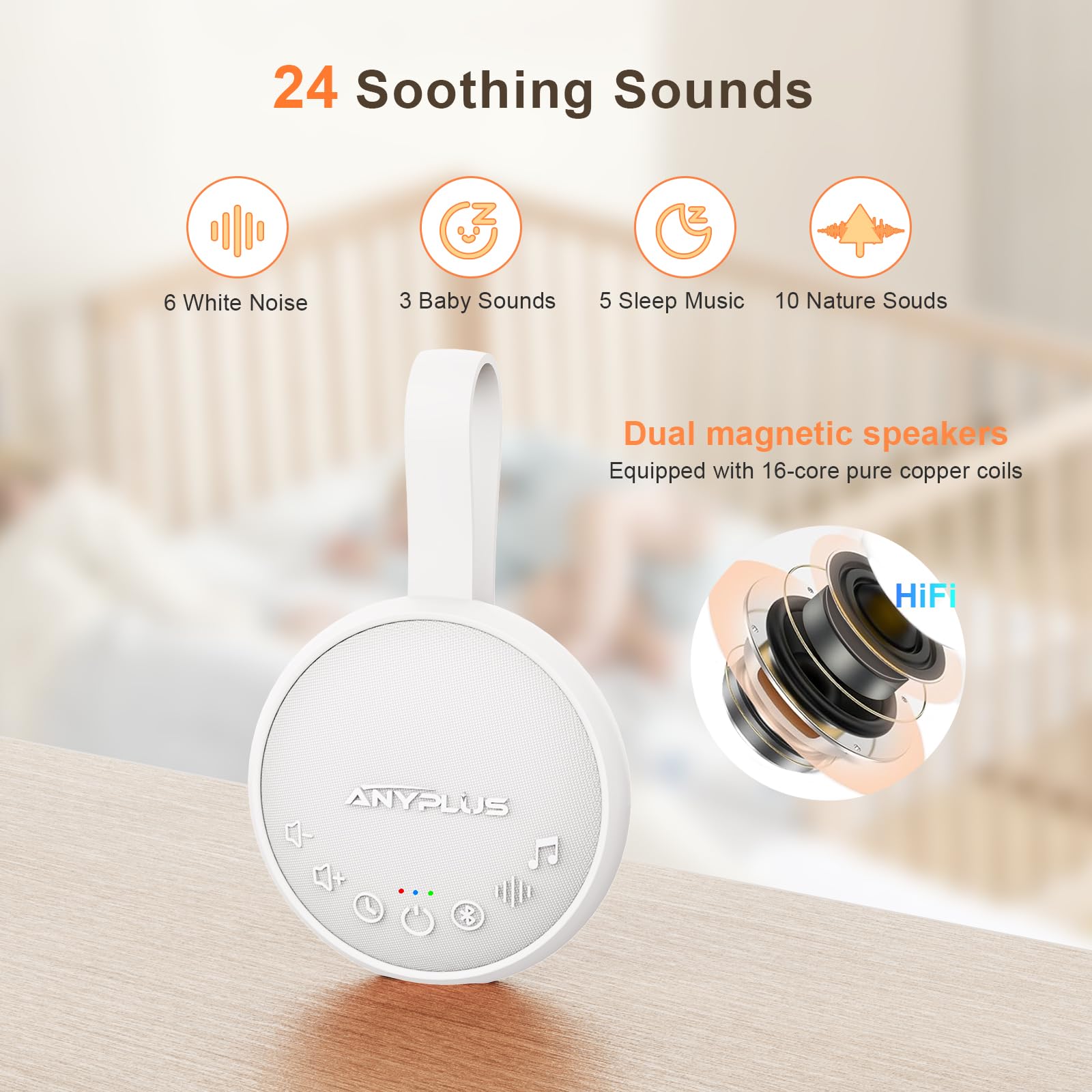 ANYPLUS indicateurs et câble type-C compatibles pour recharge facile