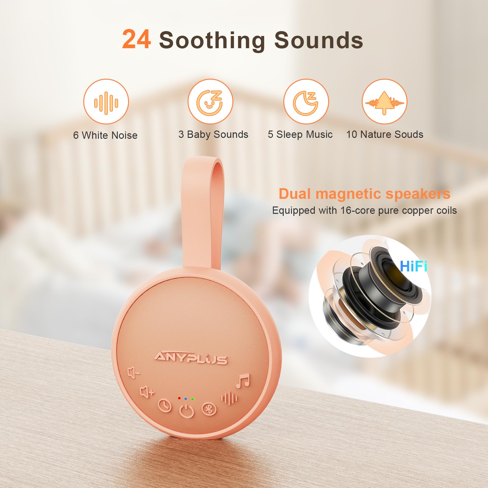 ANYPLUS idée cadeau pratique pour bébé, professionnel ou étudiant.