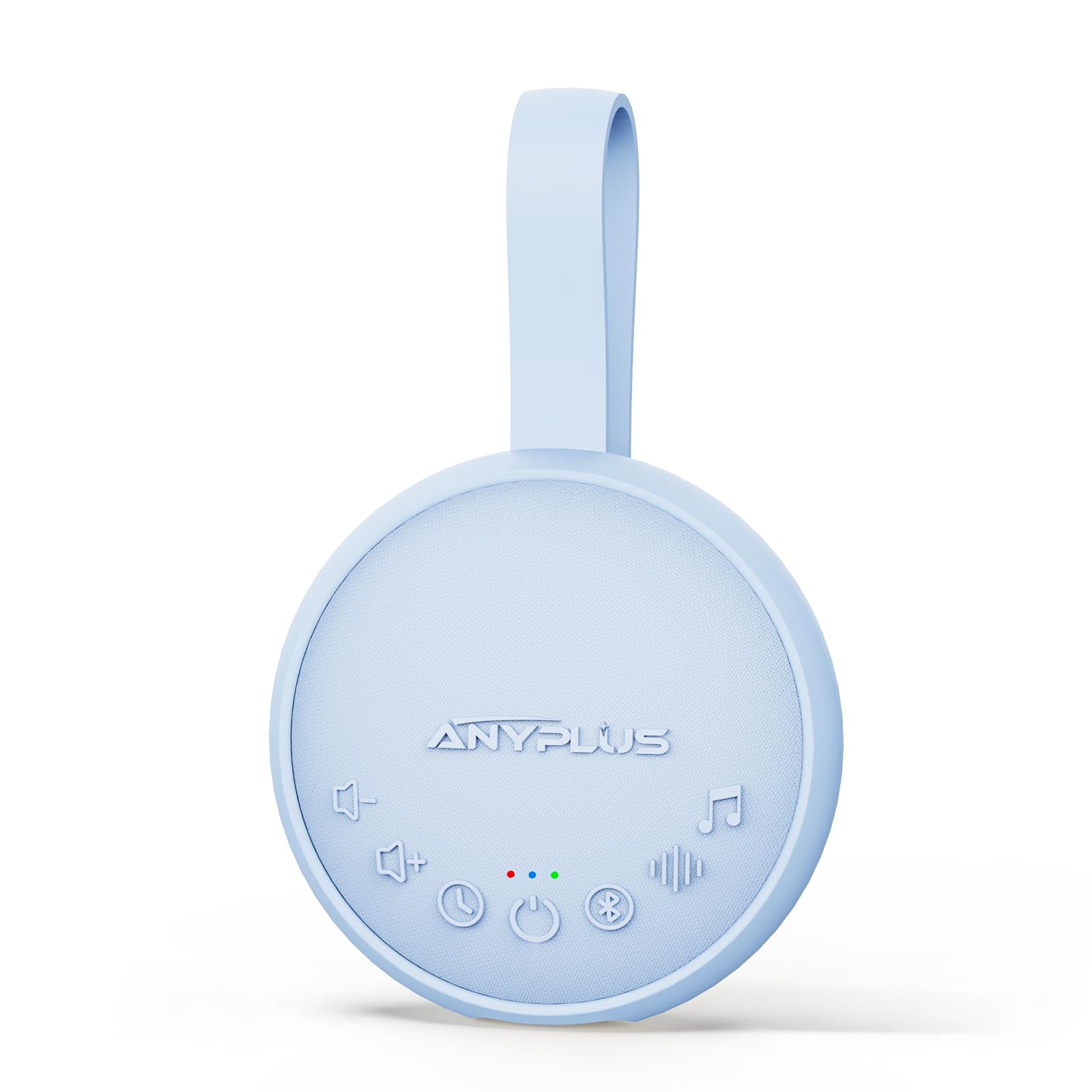ANYPLUS machine-bruit-blanc bleu portable conçu pour le sommeil en déplacement.