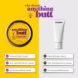 Anything Butt Soin zone sensible: apaisement discret autour de l’anus.