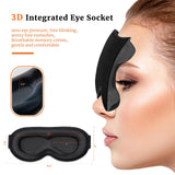 AOAWI Bandeau Yeux mousse mémoire respirant procure douceur et fraîcheur nocturne.