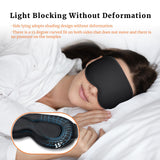 AOAWI Bandeau Yeux pont-nez ergonomique assure un blocage lumineux sans pression.