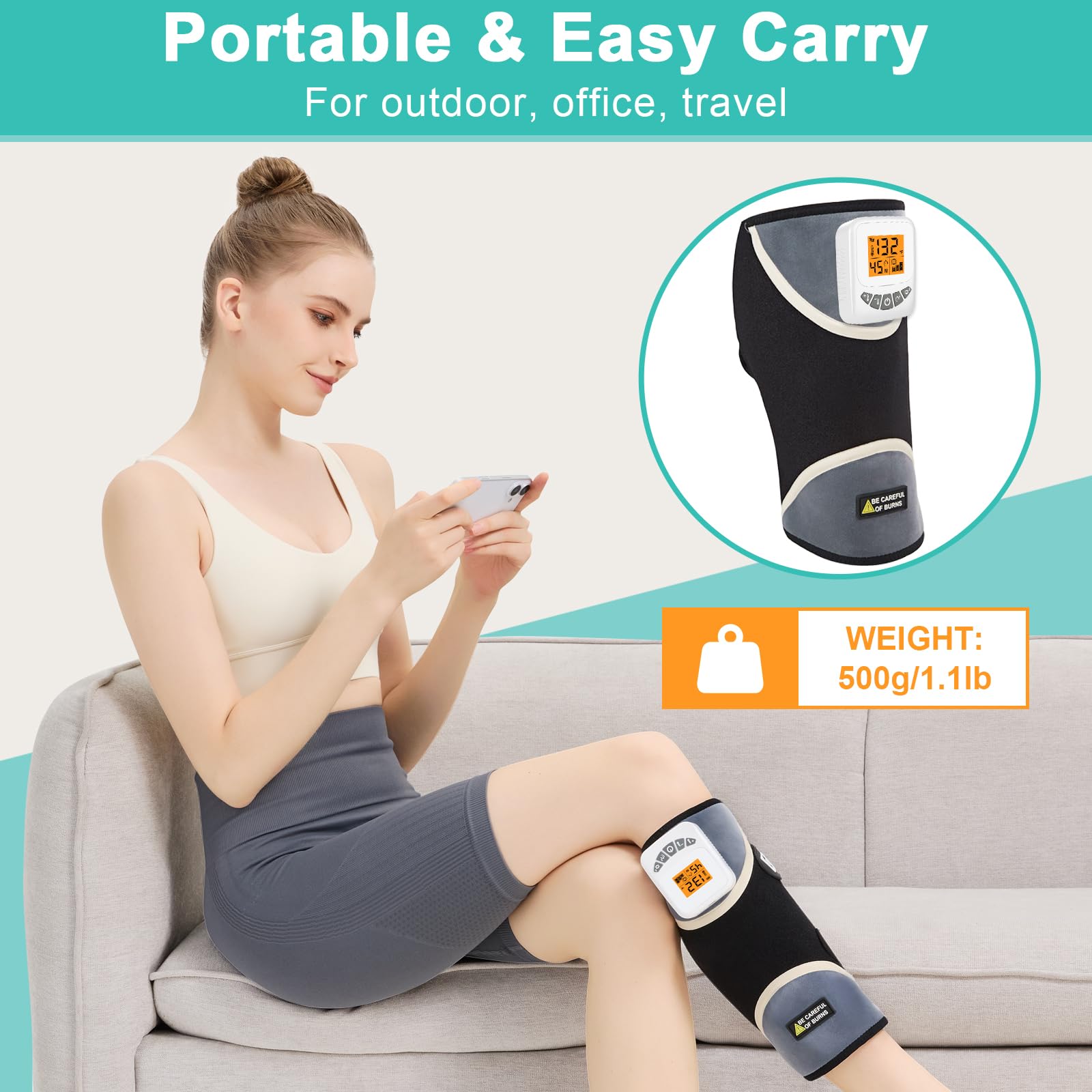AOBOCO design portable avec étui inclus, idéal en déplacement