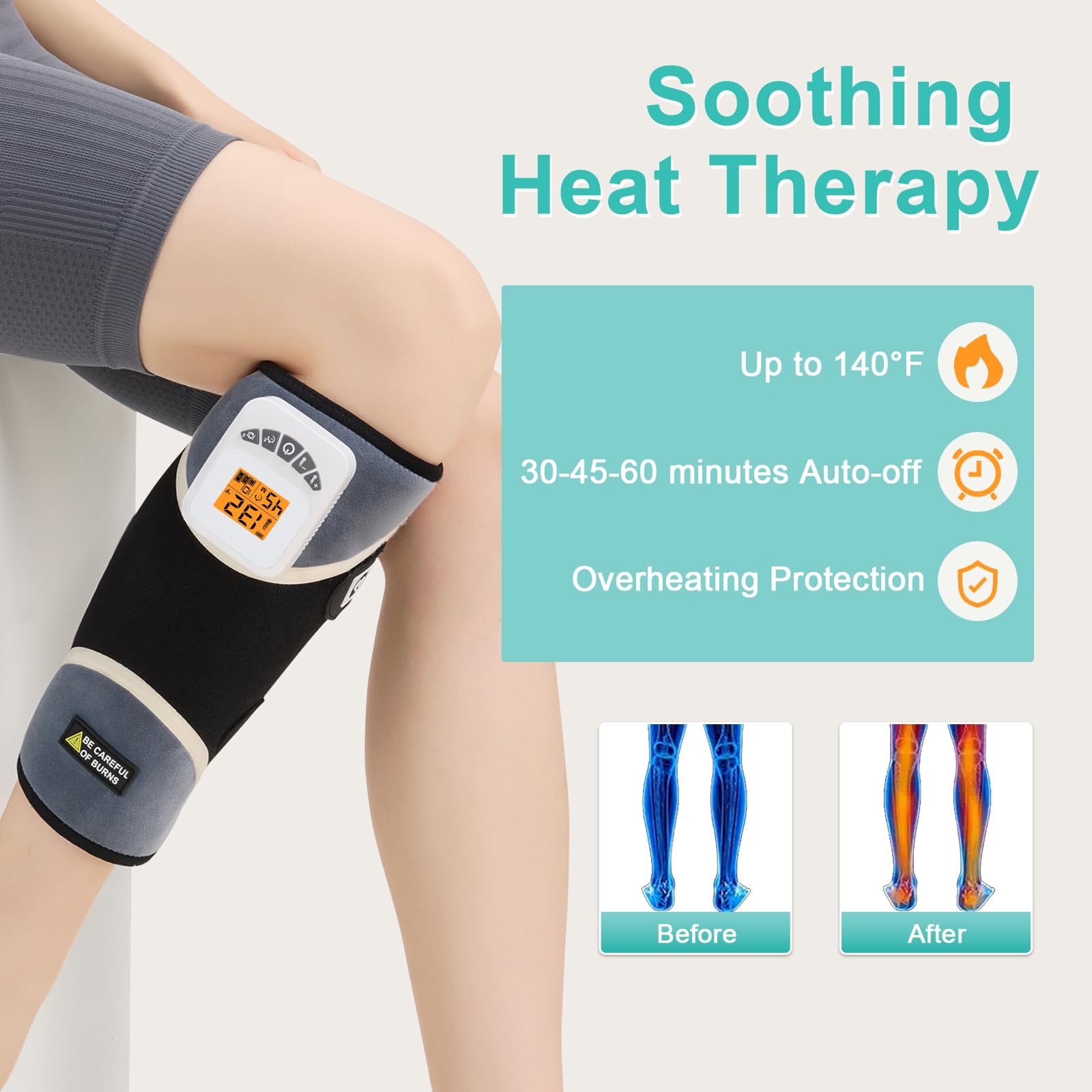 AOBOCO massage personnalisable avec modes variés pour différentes zones