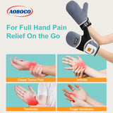 AOBOCO Masseur main sans fil, batterie 5000mAh, idéal lors de déplacements