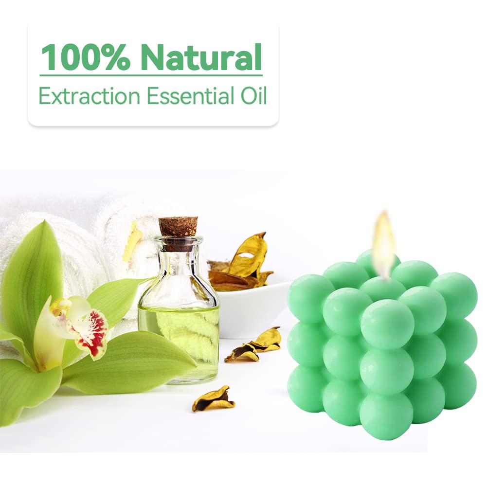 Aokala Cube Bulle Lavande vert, parfum apaisant pour la détente.