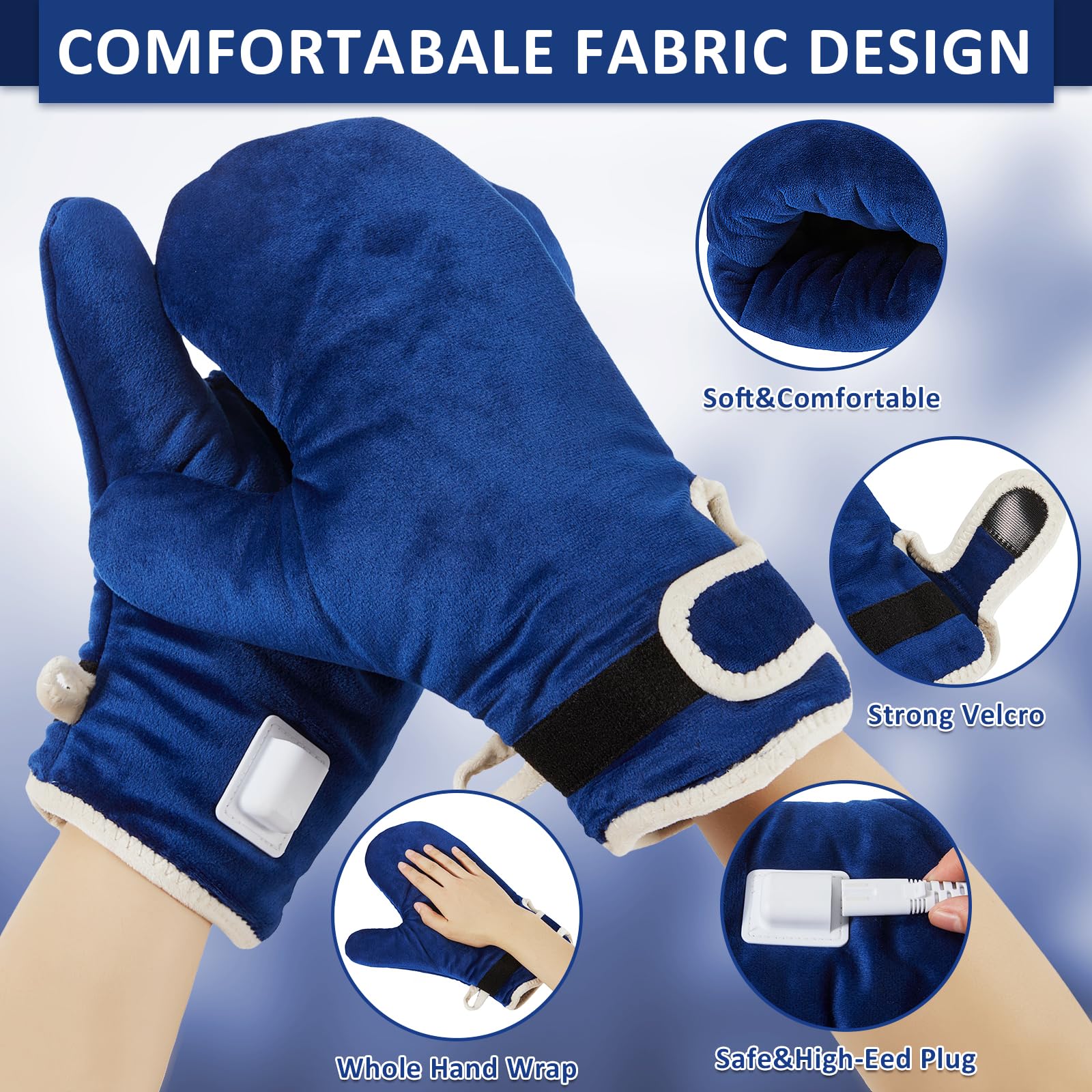 Conception ergonomique AOKESTE, taille flexible pour toutes les mains