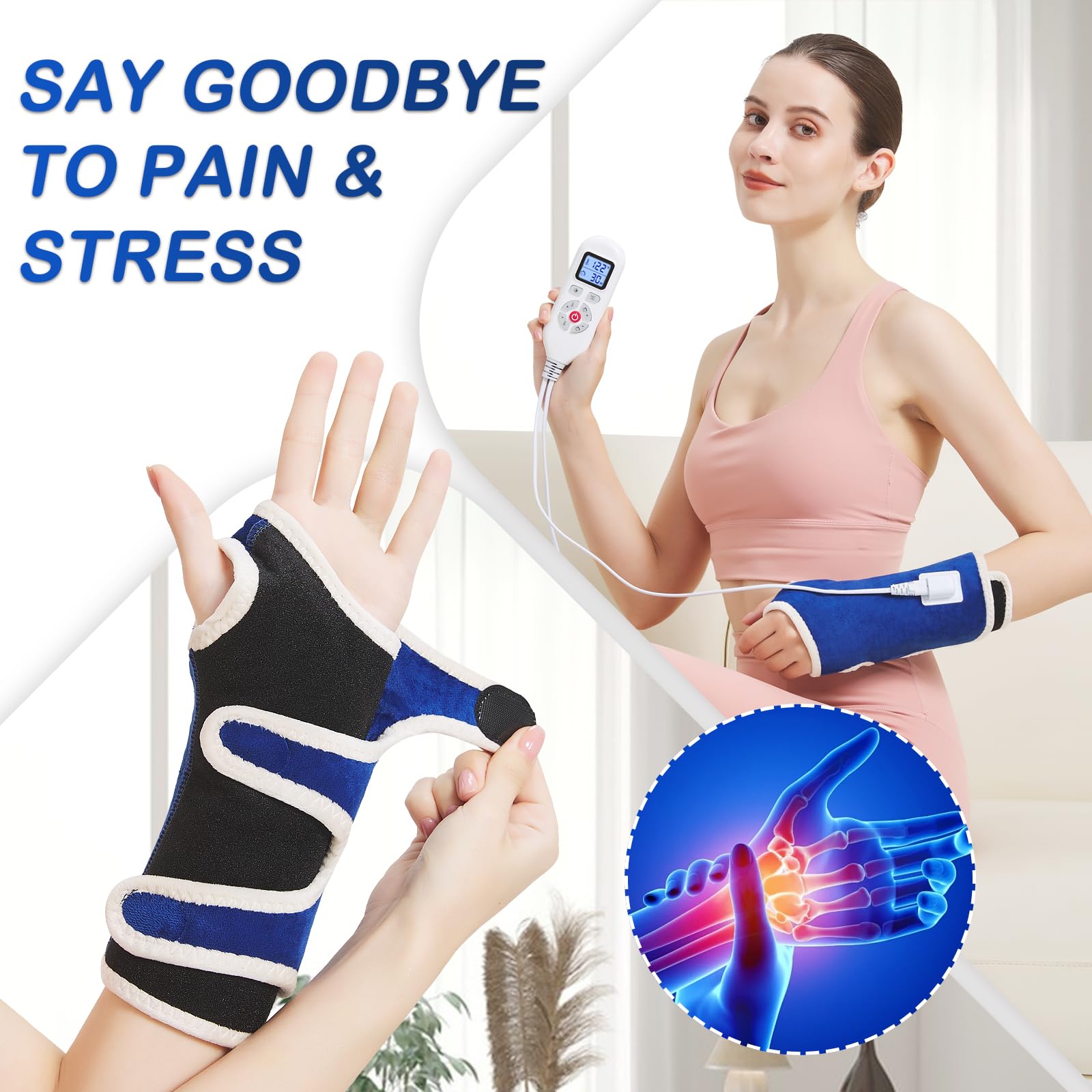 Chaleur apaisante et confort durable avec AOKESTE, idéal pour les moments de repos.