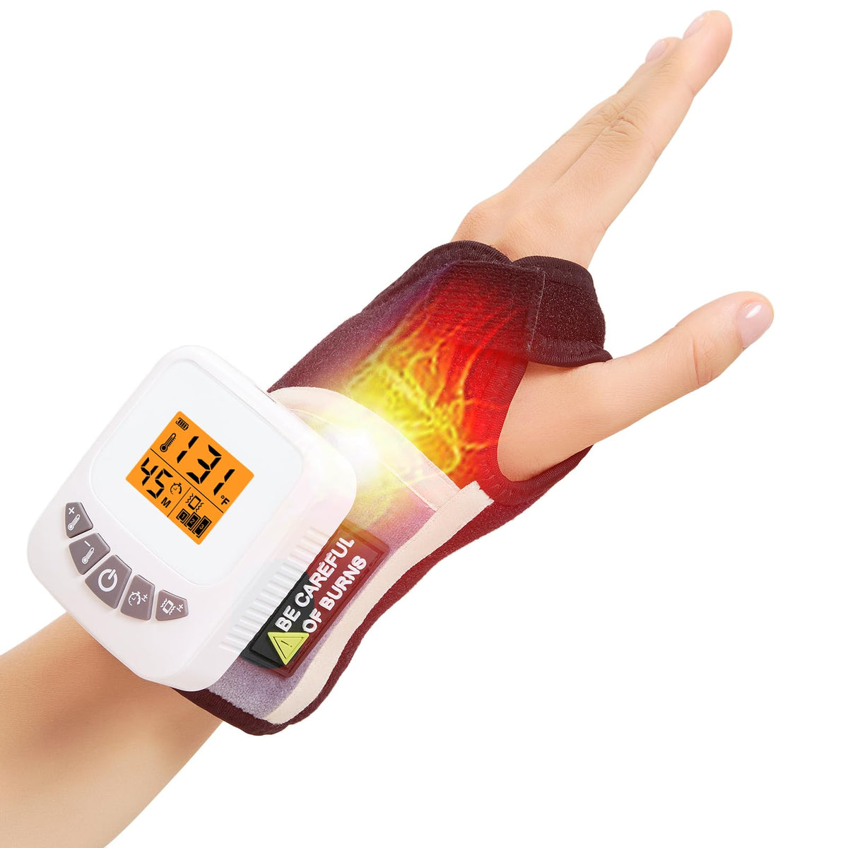 AOKESTE poignet sans-fil chauffe, mobilité et confort au travail.