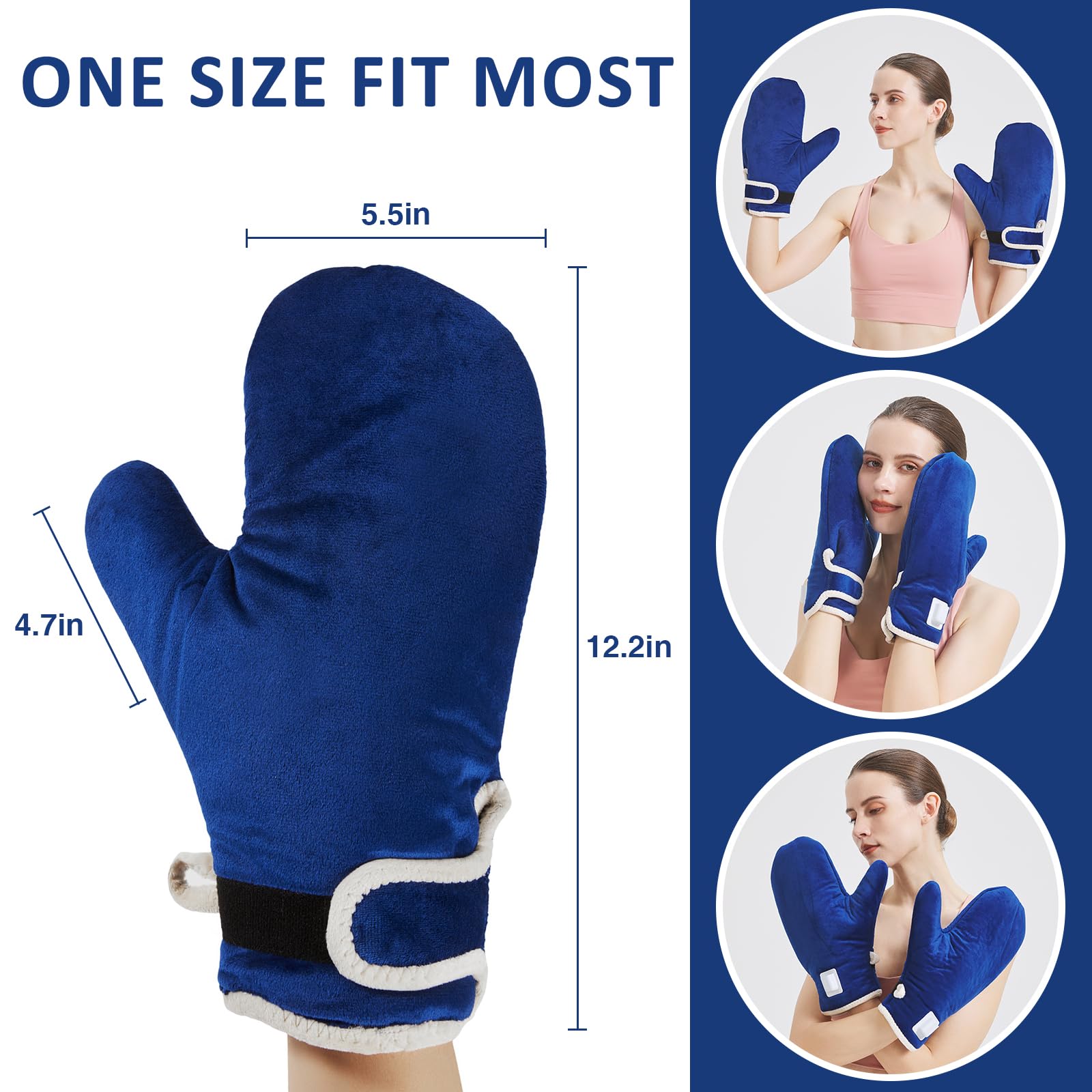 Portabilité hivernale AOKESTE, gants pratiques et faciles à porter