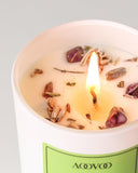 AOOVOO Bougie sauge aromathérapie ambiance zen pour la détente et le calme