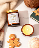 Bougie aromathérapie AOOVOO, utilisation domestique apaisante et relaxante.