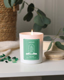 Bougie AOOVOO Eucalyptus cire de soja pour une combustion propre