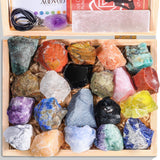 AOOVOO ensemble cristaux 31 pièces, parfait pour méditation et équilibre.