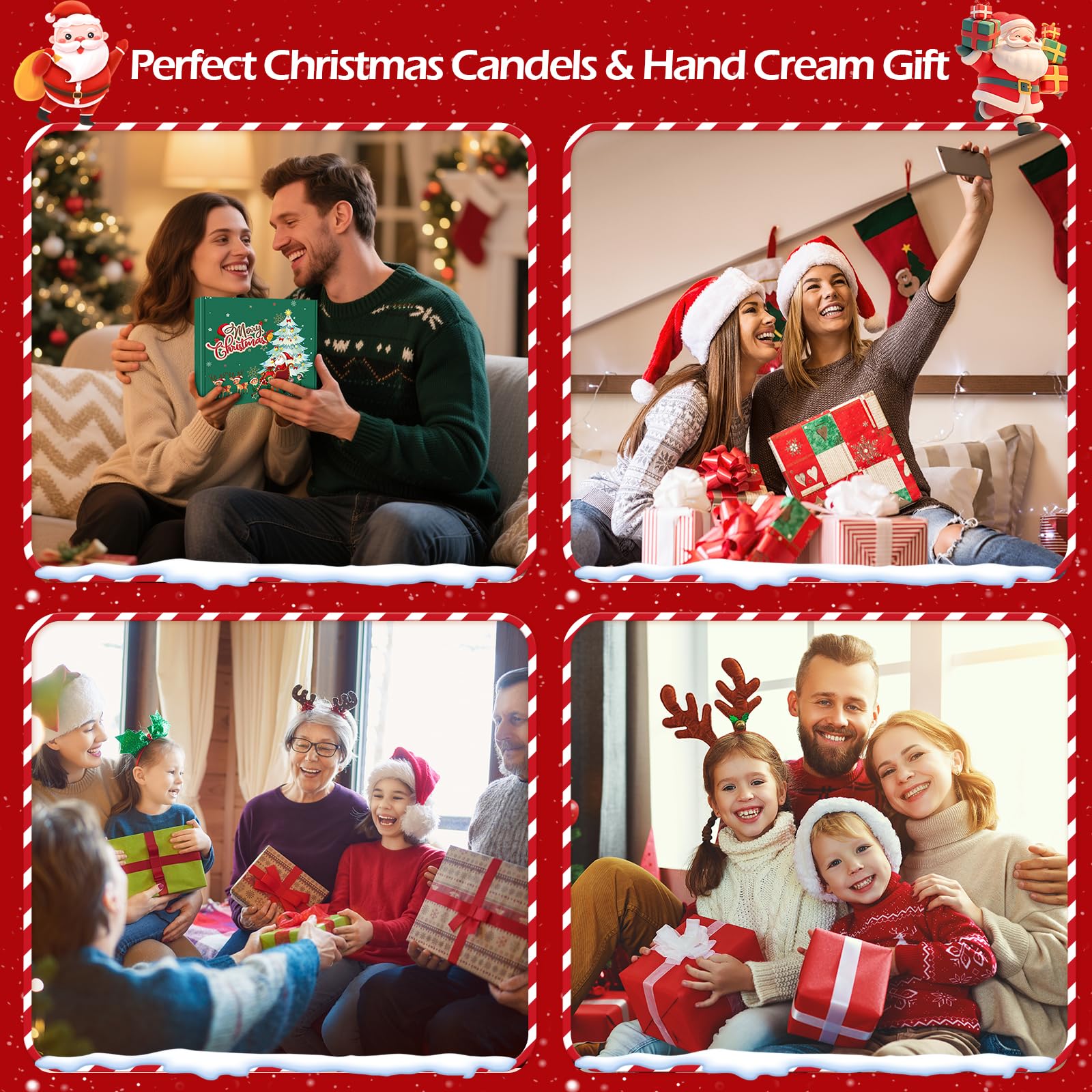 Coffret cadeau Aottom Noël, ensemble pratique et cadeau idéal.