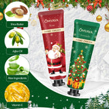 Crème main Aottom Noël format mini, hydratation rapide sans gras.