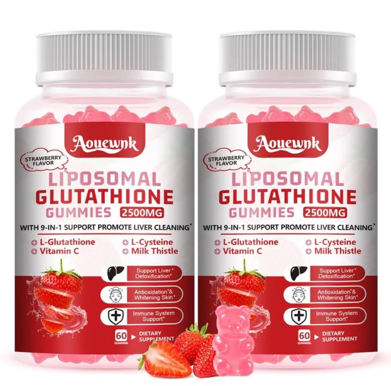Gommes liposomales Aouewnk – emballage pratique pour une utilisation quotidienne.