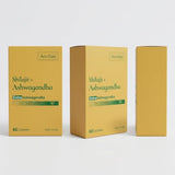 AOVITAO Shilajit et Ashwagandha – capsule à côté d'un plan journalier