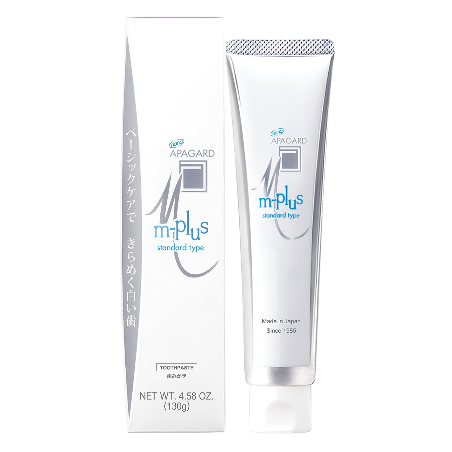 APAGARD M-Plus dentifrice nano-hydroxyapatite pour un sourire naturel.