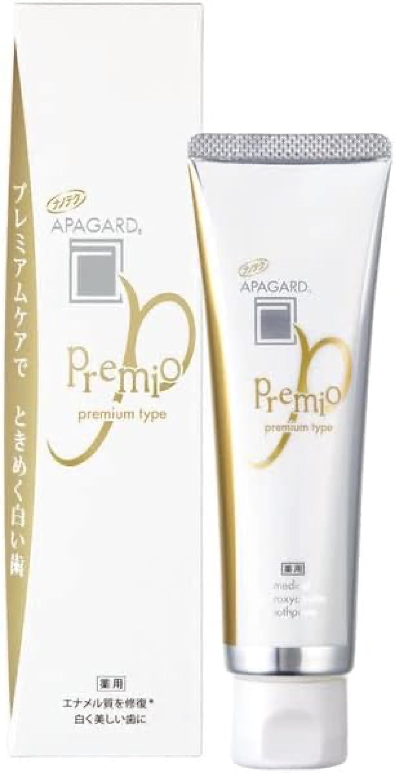 APAGARD PREMIO pâte dentifrice nano-hydroxyapatite prête à l’emploi, soin naturel des dents.