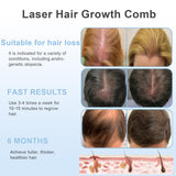 Brosse laser Apbier adressée au cuir chevelu avec exposition ciblée du faisceau.