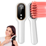 Brosse laser Apbier utilisée au quotidien pour une chevelure plus saine et volumineuse.