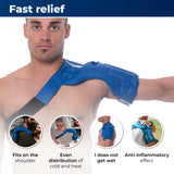 APEL GEL FRIO - CALOR Épaule: couverture complète du traitement ciblé.